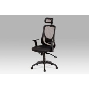 Kancelářská židle KA-A186 látka / plast Autronic Černá