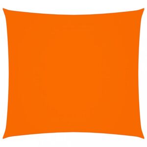 Stínící plachta čtvercová oxfordská látka 2,5 x 2,5 m Dekorhome Oranžová