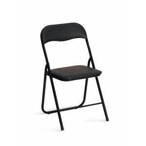 Kovová židle K5 černá Halmar