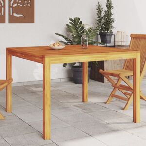 Zahradní jídelní stůl 110 x 110 x 75 cm masivní akáciové dřevo