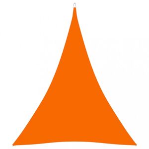 Stínící plachta trojúhelníková 3 x 4 x 4 m oxfordská látka Dekorhome Oranžová